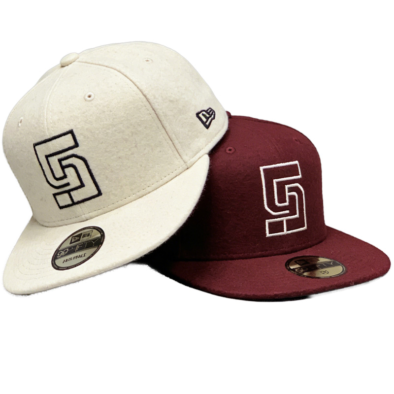 Custom Embroidered Gray Snapback Adjustable Wool Blend Baseball Cap