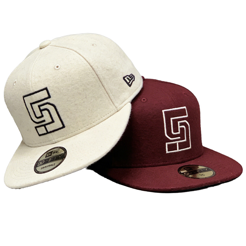 Custom Embroidered gray Snapback Adjustable Wool Blend Baseball Cap