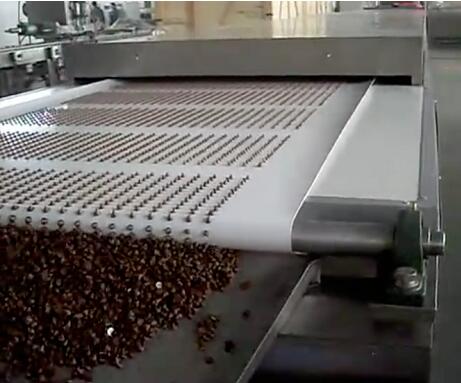 Chocolate chips casting machine