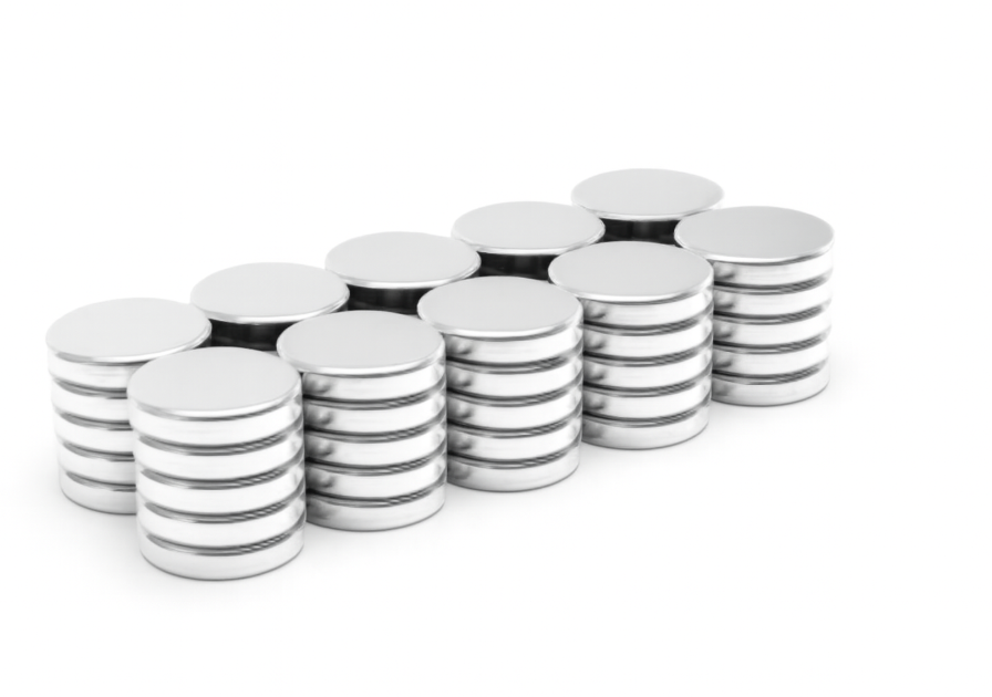 heat resistant Compact neodymium round neo disc magnets