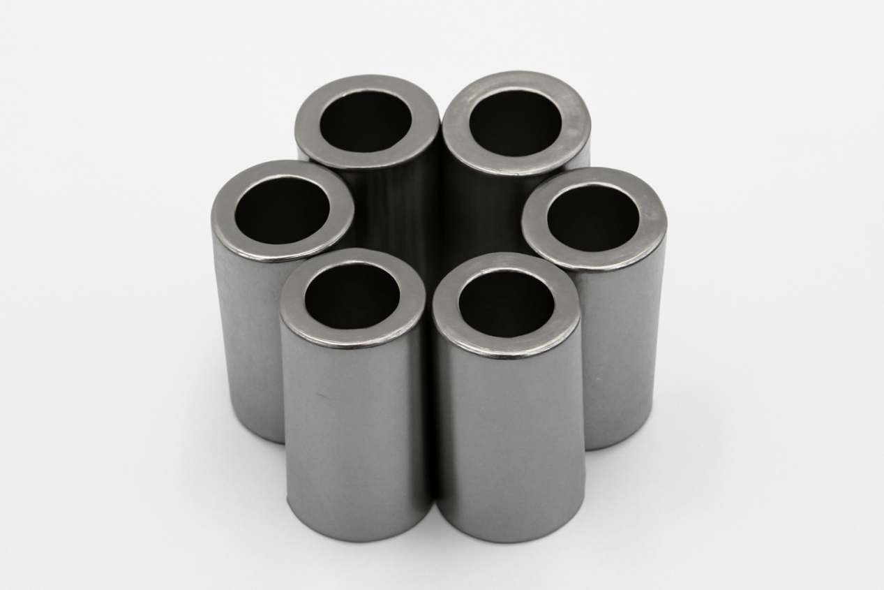 High Precision Custom Cylinder hole epoxy NdFeB Magnets N35-N52