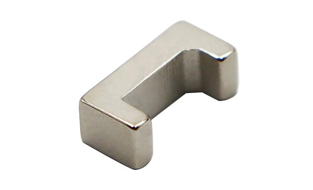 Industrial strength precision-engineered ultra-powerful high tolerance high torque e-shaped Nickel Coated Neodymium magnet