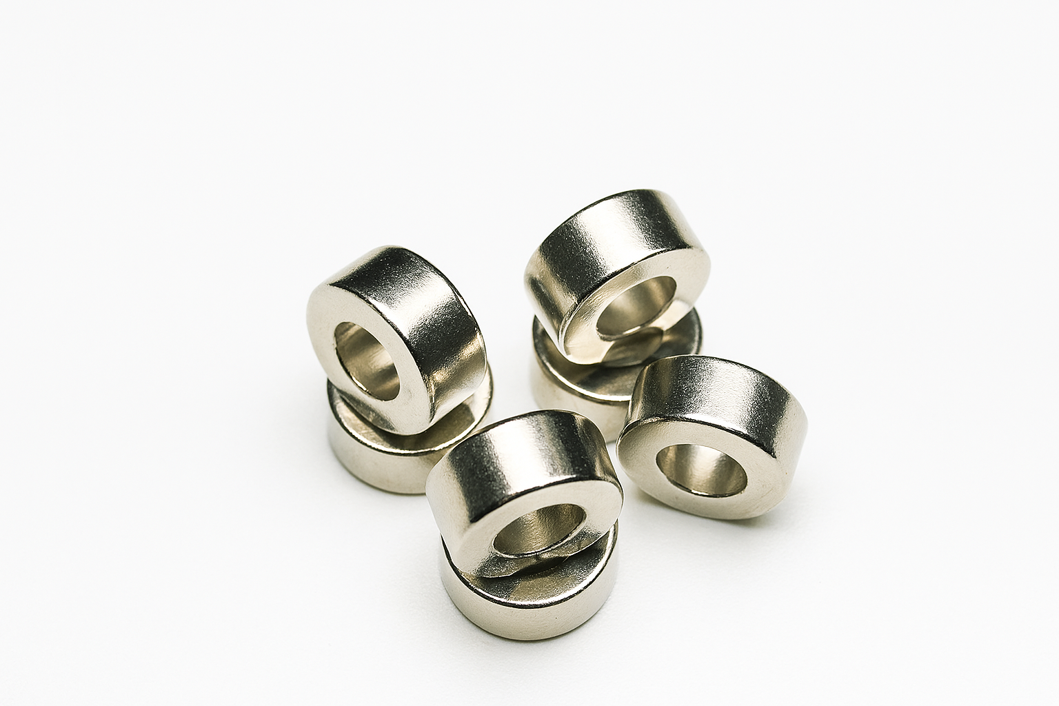 High‑energy NdFeB sintered compact ring magnet