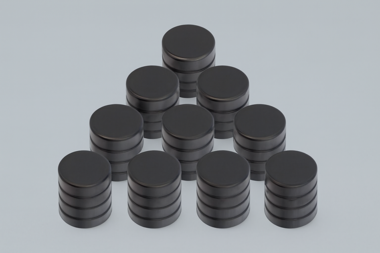 High Strength Custom Ring Shaped Epoxy NdFeB Magnet N35-N52