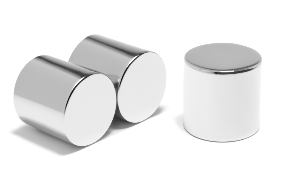 heat resistant Triple coated thick neodymium cylinder round shaped permanent magnet