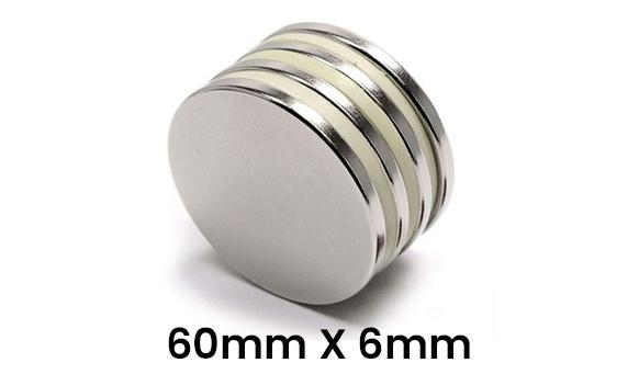 Precision engineered magnetic force enhanced compact powerful heat tolerance rare earth nickel coated round shaped neodymium disc magnet