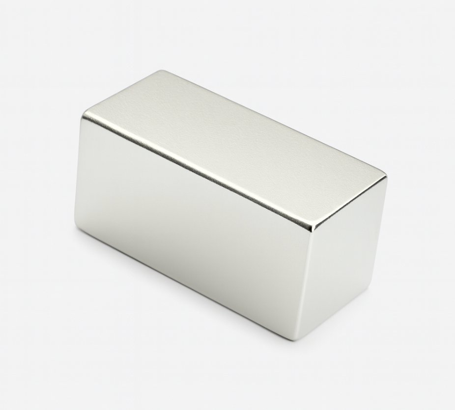 Super Strong Neodymium Block Magnet – Rectangular Rare Earth with Nickel Coating
