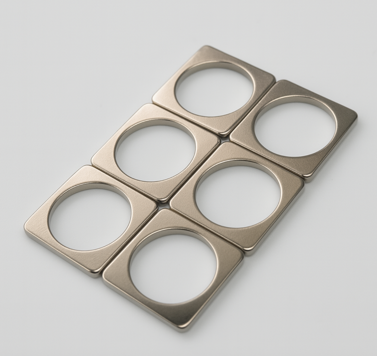 custom High-Performance permanent Neodymium Square countersunk Magnet