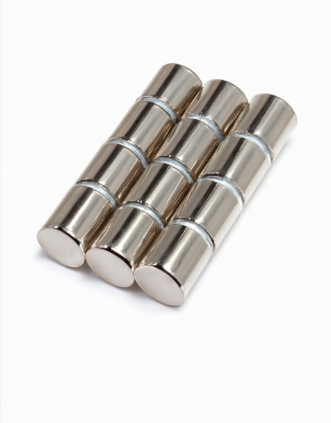High precision small cylinder NdFeB Magnets N35-N52