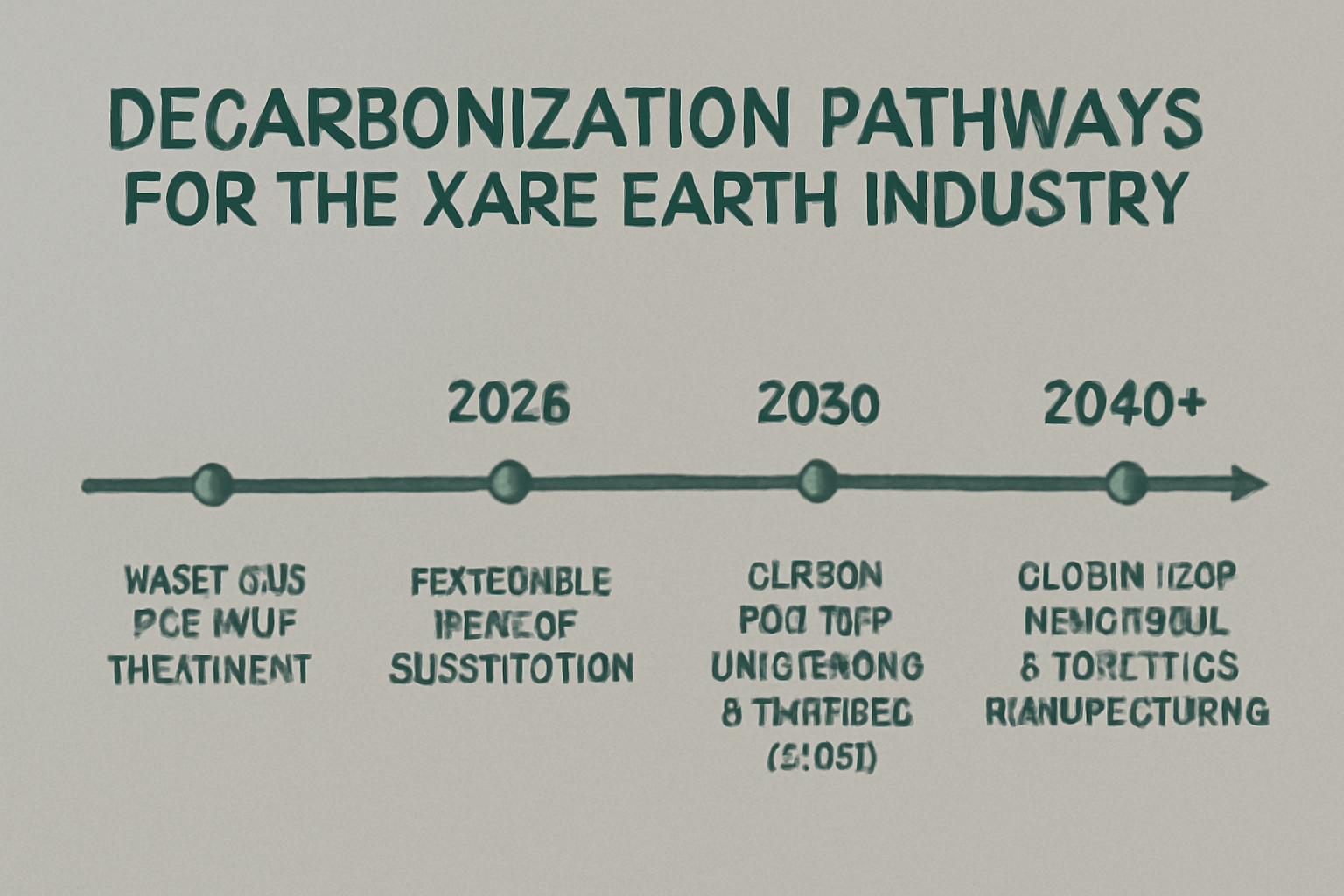 Decarbonization Strategies in Rare Earth Refining: Foundations for Green Magnet Production
