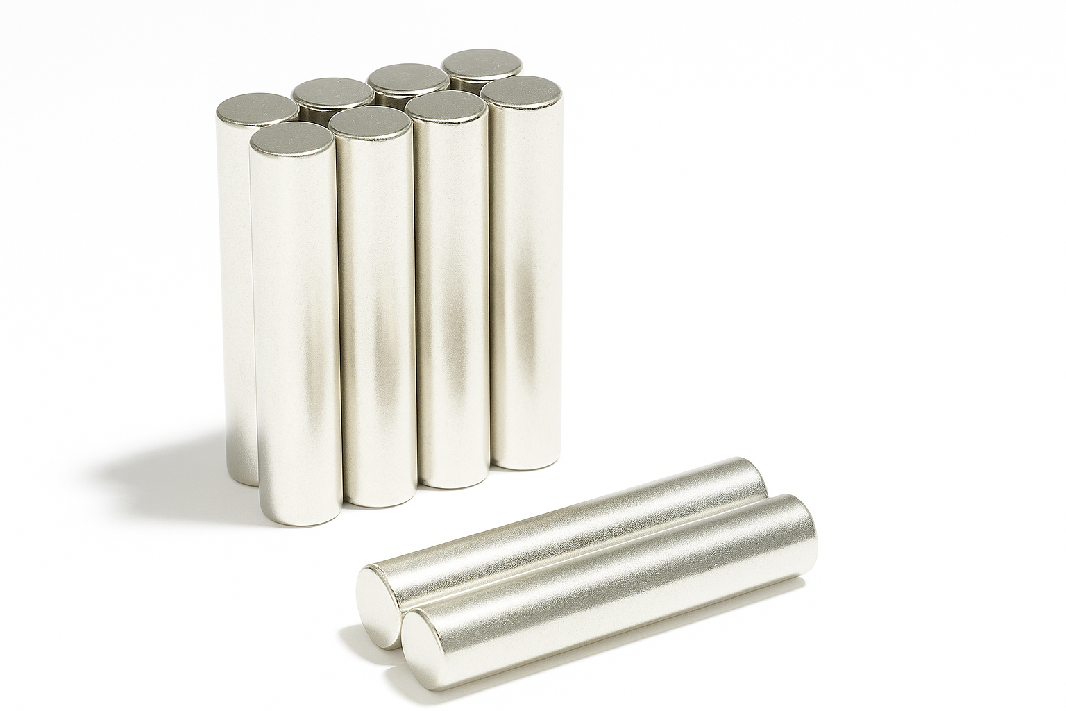Long Rod Neodymium Magnets – Strong Rare Earth Cylinder Magnets for Engineering & Sensor Applications