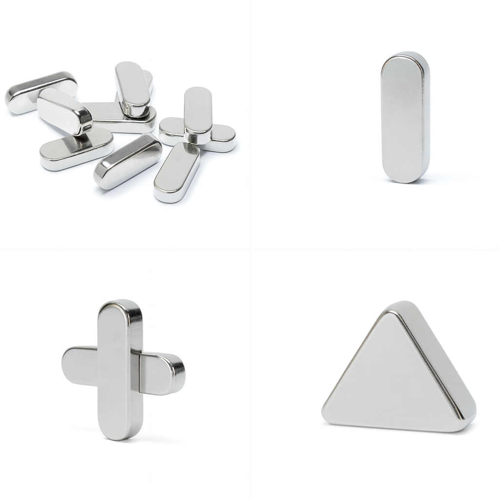 custom precision machined High magnetic strength reliable performance uniquely designed shaped rare earth magnet
