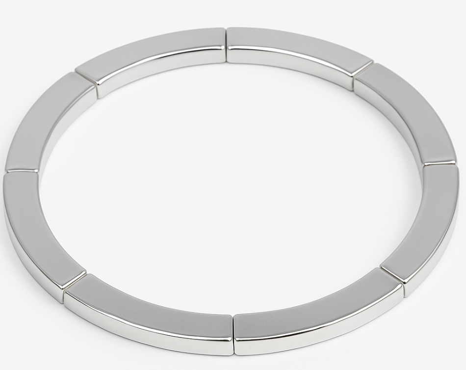 high performance triple coated neodymium arc magnet for brushless motors