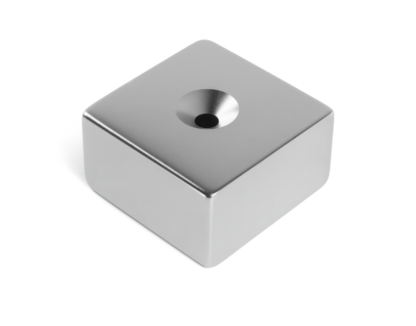 High energy density Neodymium square countersunk rare earth magnets
