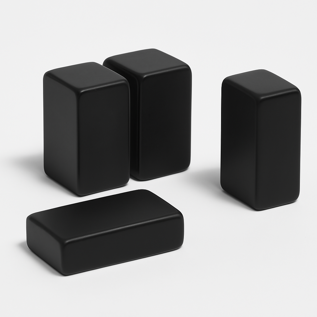 40mm x 22mm x 10 high-temperature resistant, super heat-resistant, strength-resistant, compact, commercial use, permanent rectangular epoxy-coated custom magnets