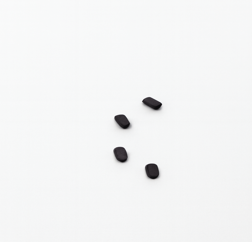 Industrial grade Precision machined Black epoxy coating compact Pill-Shaped NdFeB Magnet