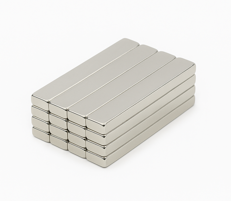 Strong Neodymium Block Magnets – N52 Rare Earth Silver Coated