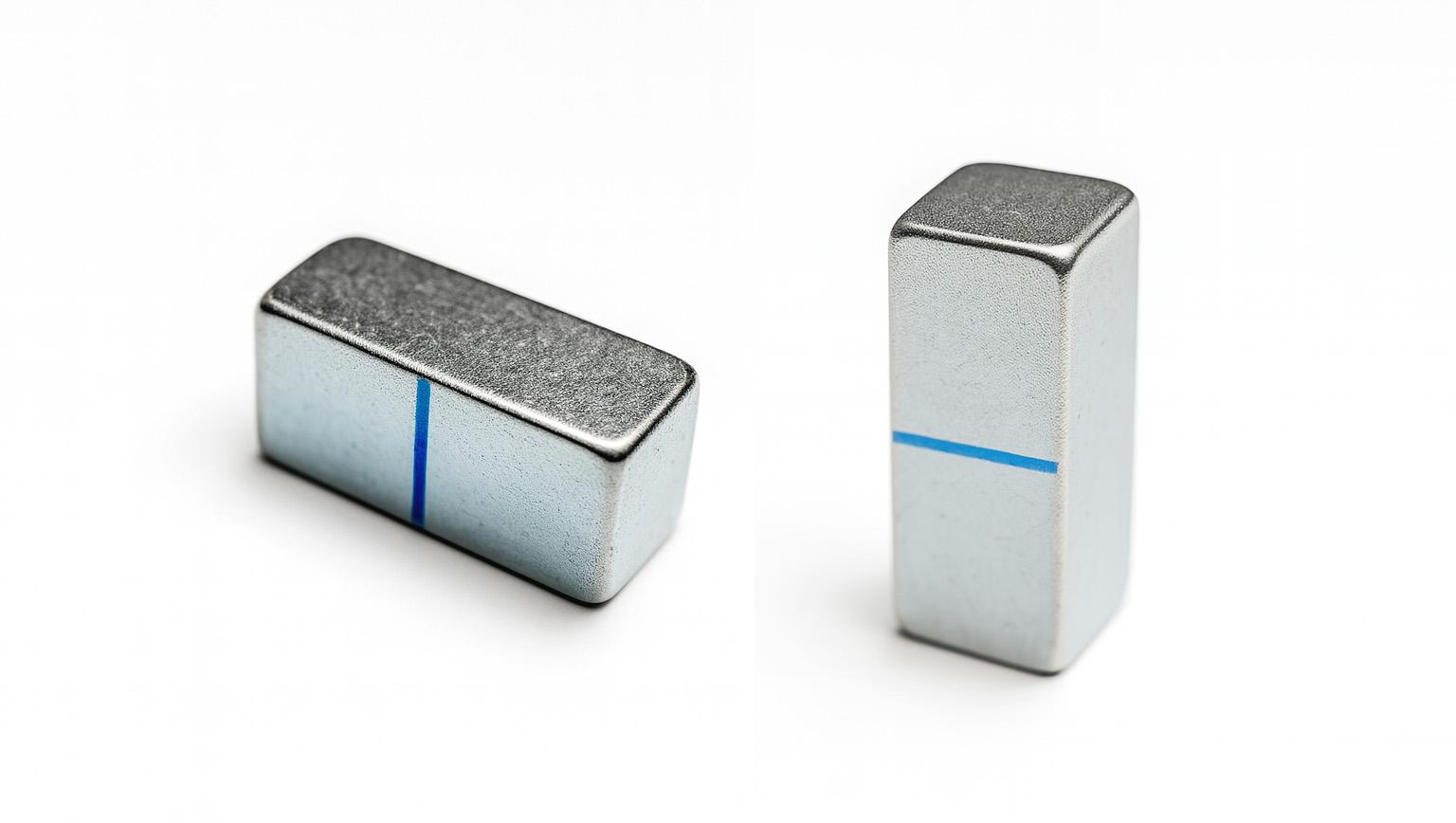 Powerful 40mm x 10mm x 8mm custom high-grade small, powerful, corrosion-resistant, strong, high-temp, with high torque, nickel-coated rectangular, rare-earth neodymium magnet