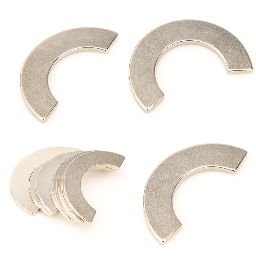 Excellent thermal stability Arc segment shaped neodymium magnet