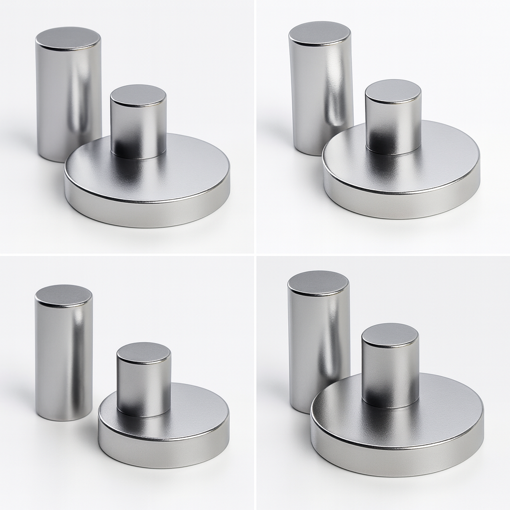 Enhanced magneticn performance tight tolerance Round Cylinder shaped magnet