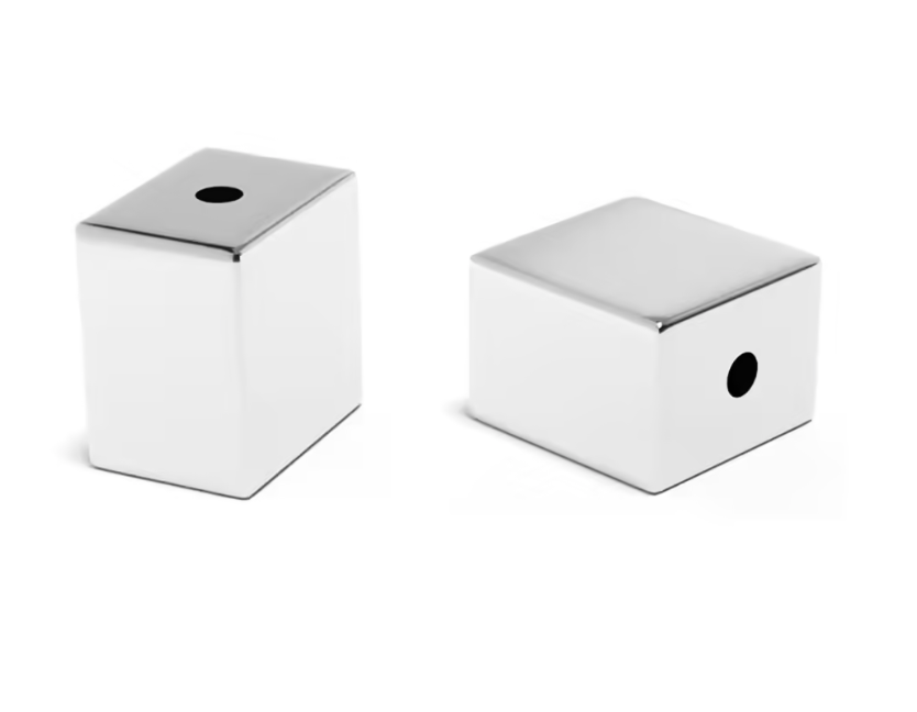 custom engineered N42 triple coating Block rare earth Magnet with hole