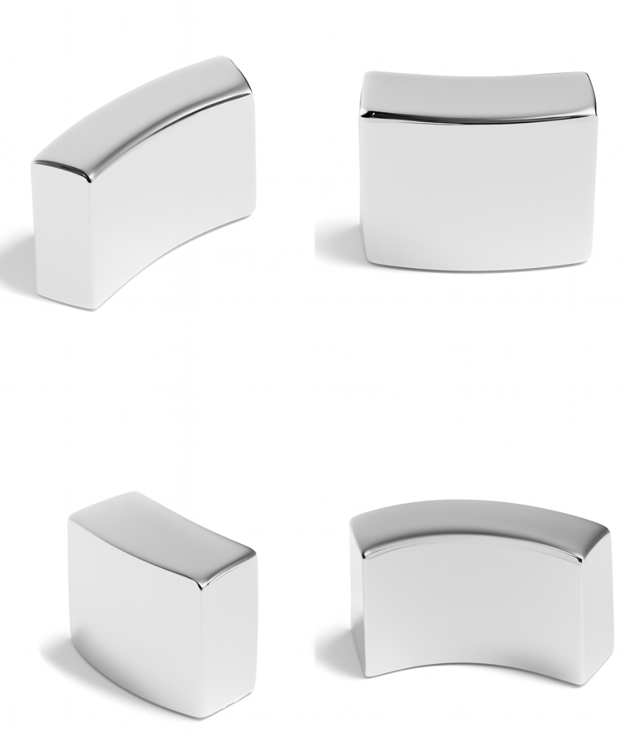 customized thermal stability high coercivity precision tolerance Neodymium Arc curved Magnet