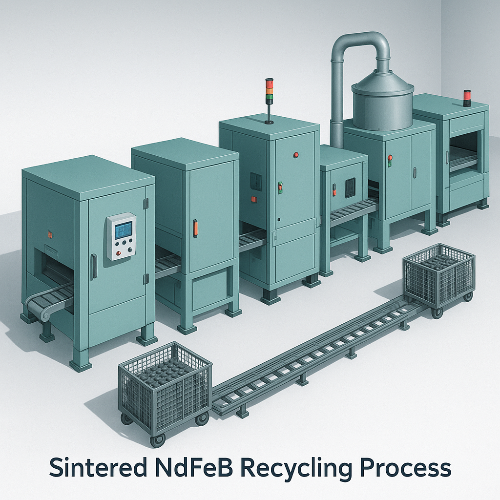 Technological Innovation in Rare Earth Magnet Recycling: Raising Performance and Expanding Commercial Potential