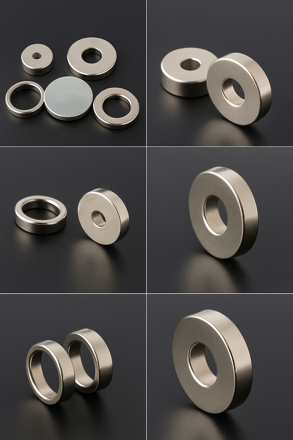 High adhesive force small round ndfeb Ring Magnets