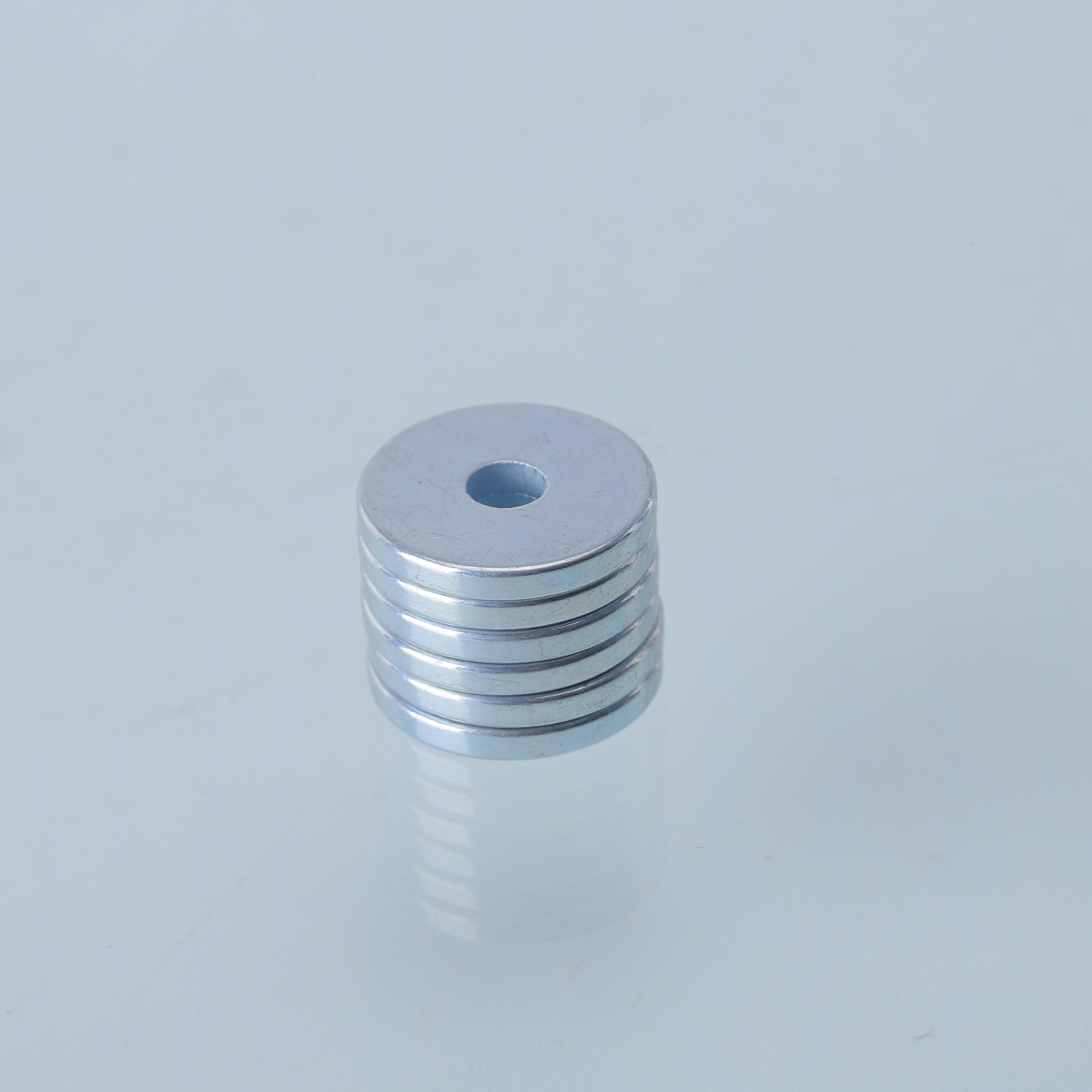Ring-shaped NdFeB permanent magnet