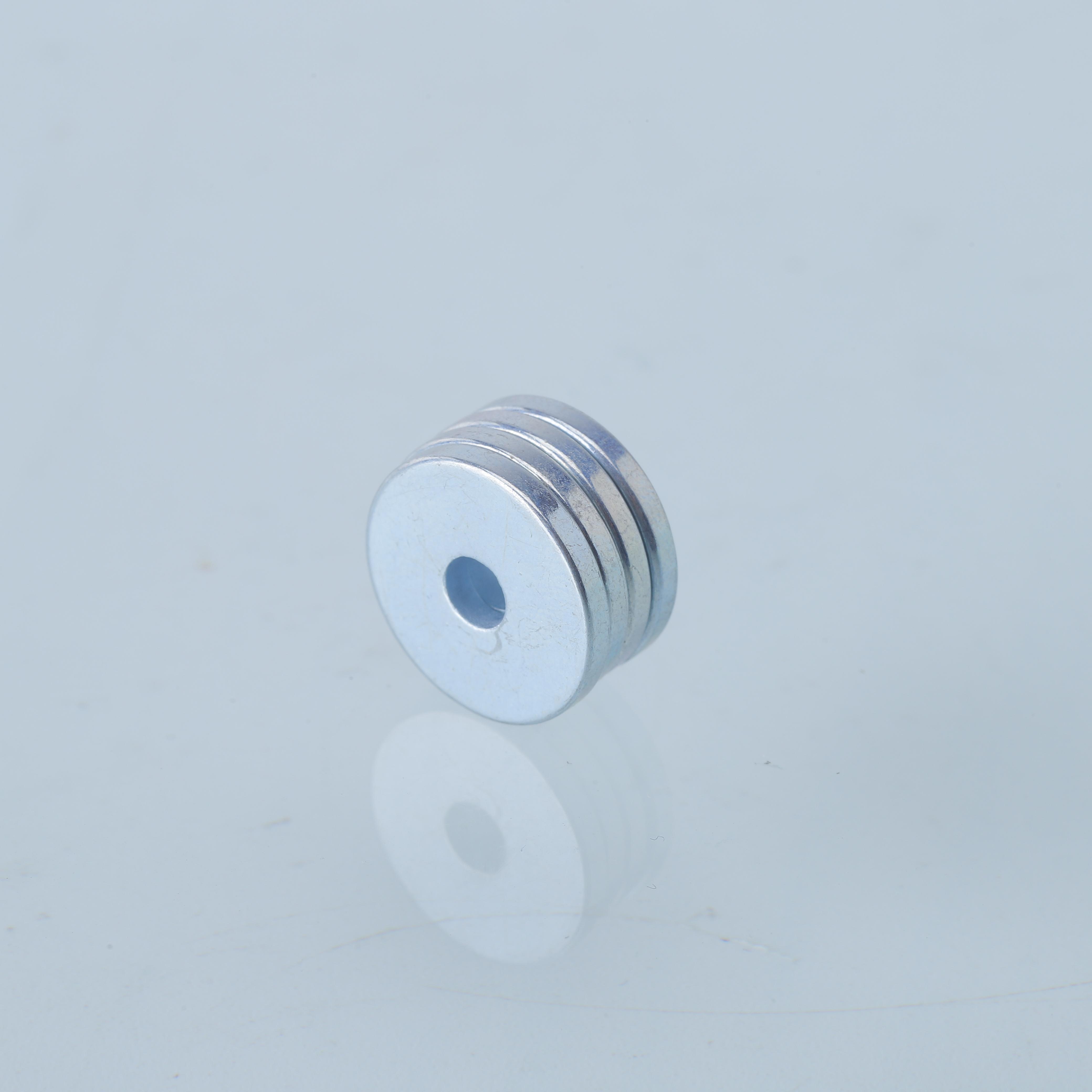 Ring-shaped NdFeB permanent magnet