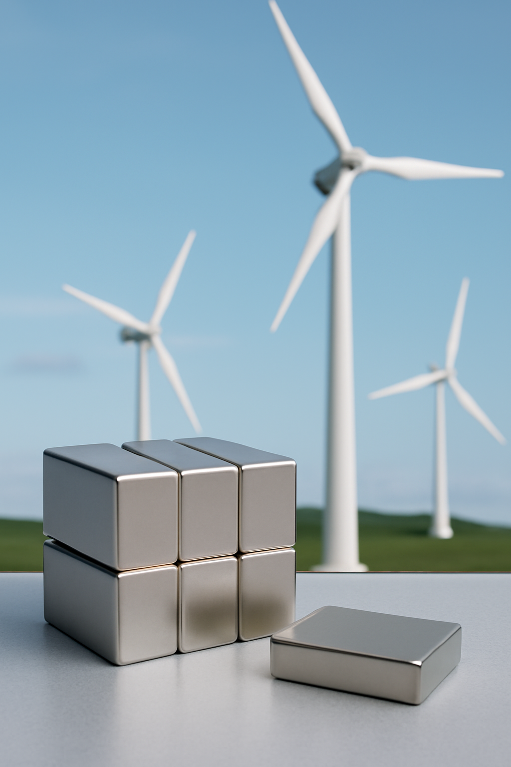 風力発電の高比出力化を支える高矫顽力・吸附力強永久磁石の進化