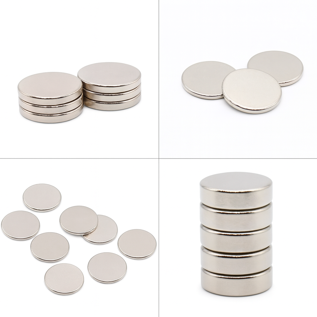 Exceptional magnetic strength thin Disc-shaped neodymium magnet