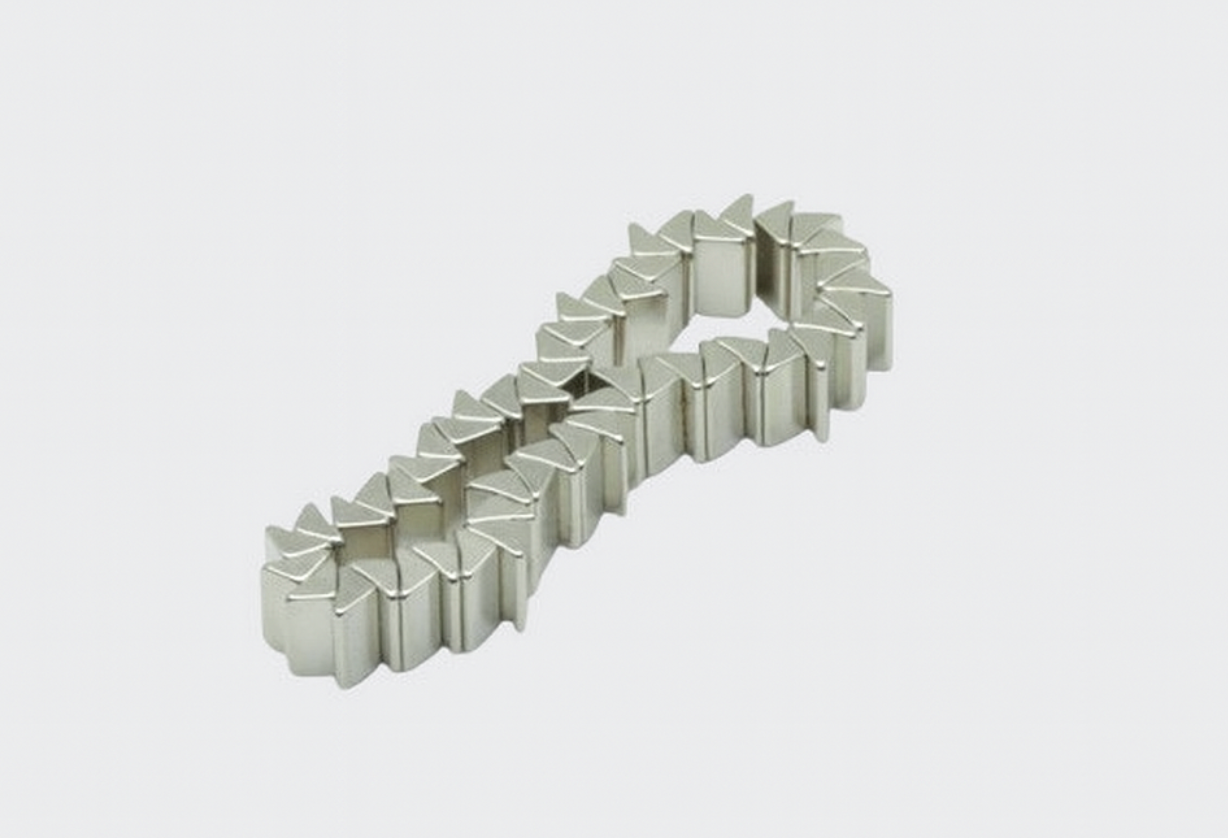 Custom strong pull force Triangular-Shaped sintered Neodymium Magnets