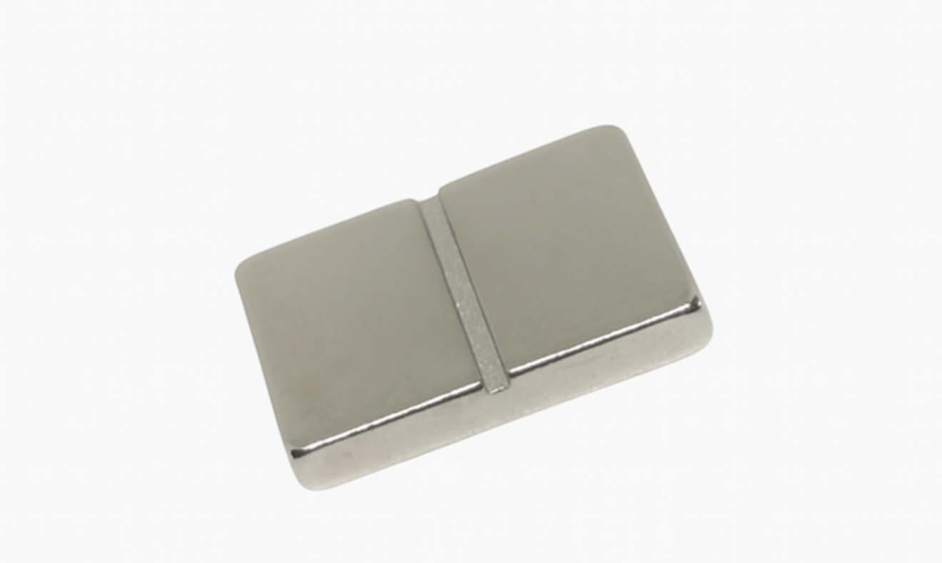 Custom dimension tight tolerance high temperature resistant adjustable center-groove ndfeb block magnet