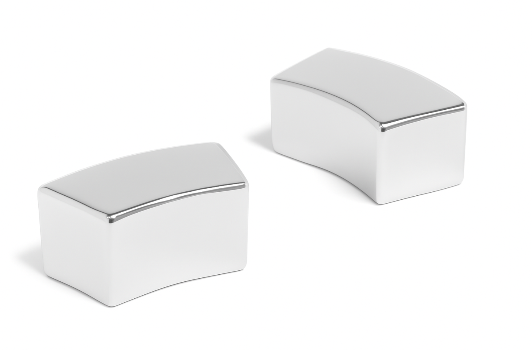 Permanent premium quality high coercivity sintered Neodymium Arc segment shaped Magnet