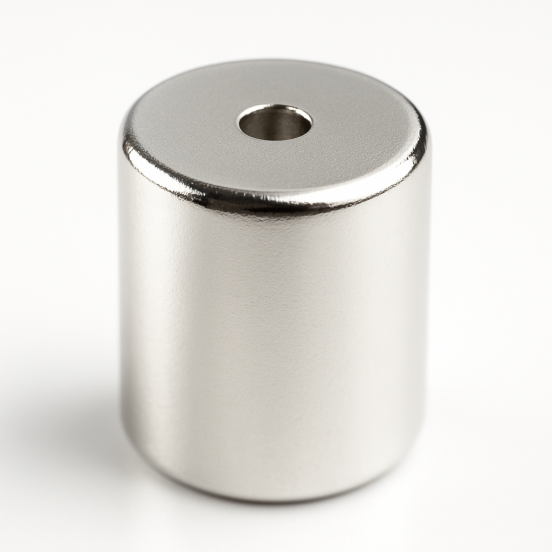 Customized industrial strength high quality stable Neodymium Countersunk Hole Cylinder shaped Magnet