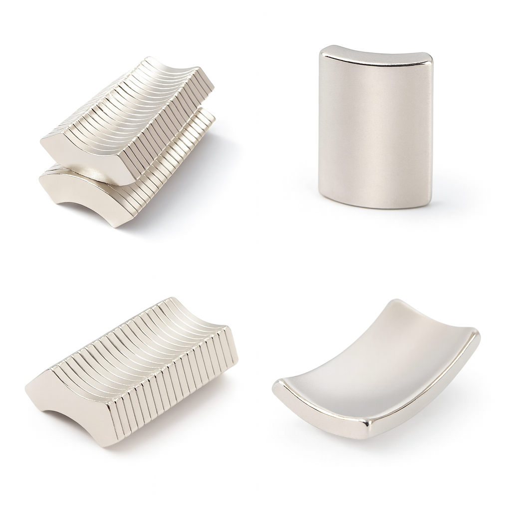 customized Heat resistant high quality Precision- curved design block permanent magnet
