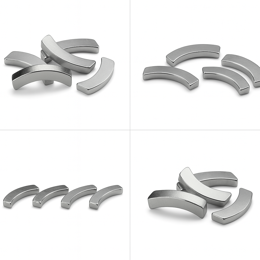 customized industrial grade heat Resistant high energy density stable strong Curved arc segment Rare Earth Magnet