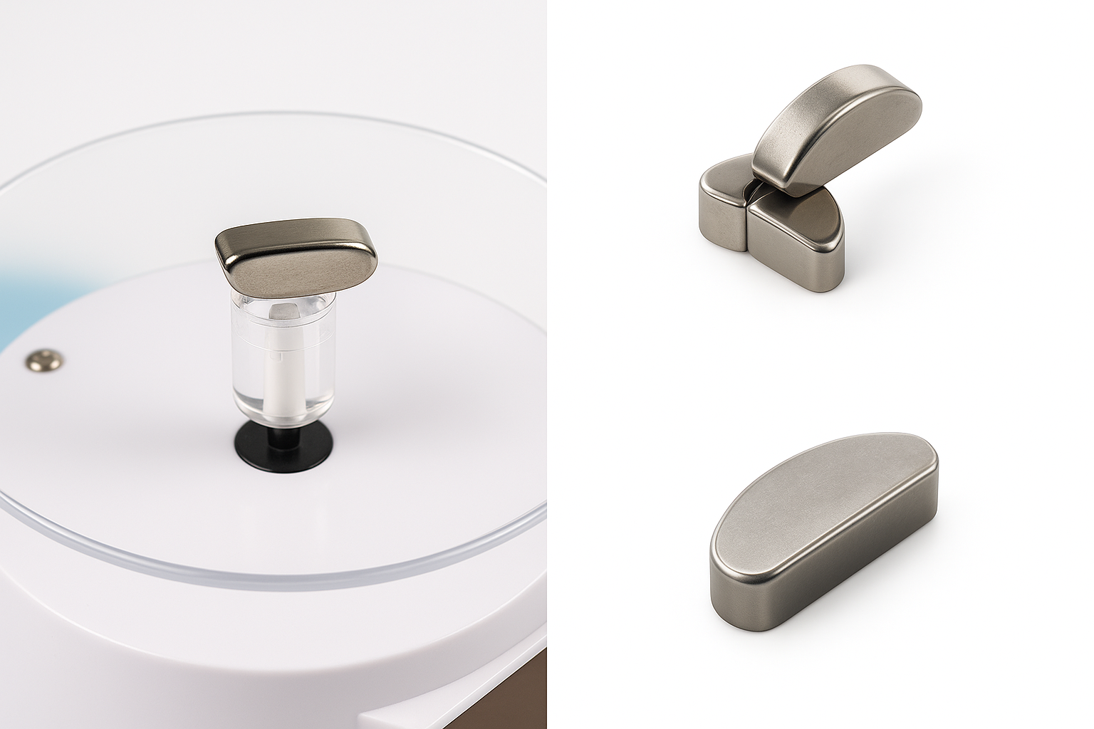 Compact Segmented Radial Arc NdFeB Magnet