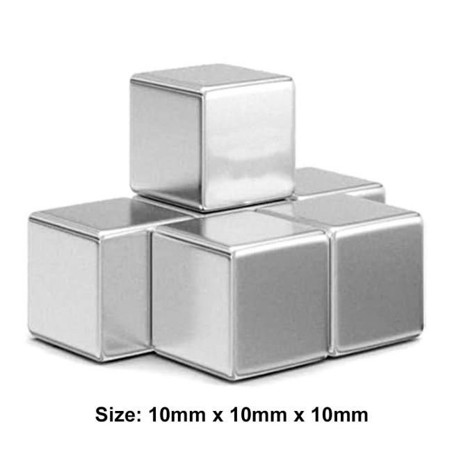 Heat resistant energy efficient permanent Square Block nickel coating NdFeB Magnet