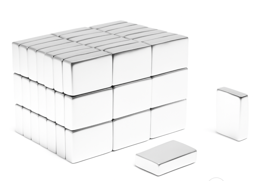 Strong Neodymium Rectangular Magnets Block – 60 Pack, Rare Earth NdFeB, Super Powerful Industrial Magnets