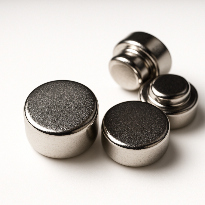customized heat resistant stable Top Hat step shaped Neodymium Magnet