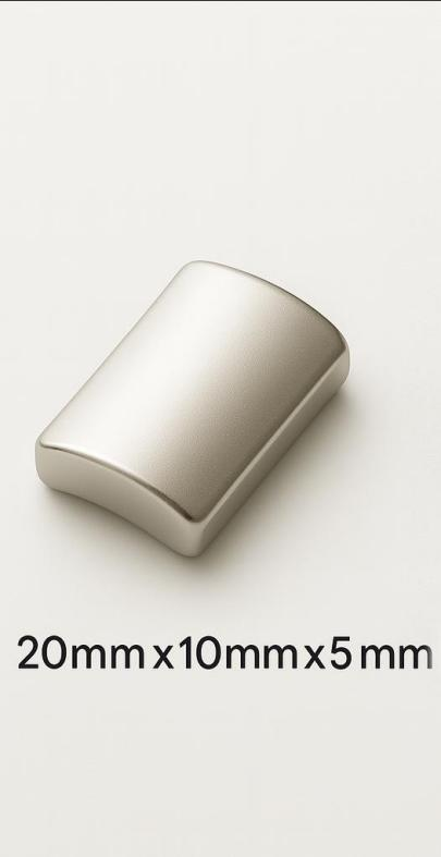 High temperature resistant Curved Rectangular Block NdFeB Magnet