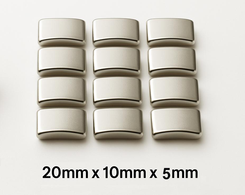 High temperature resistant Curved Rectangular Block NdFeB Magnet