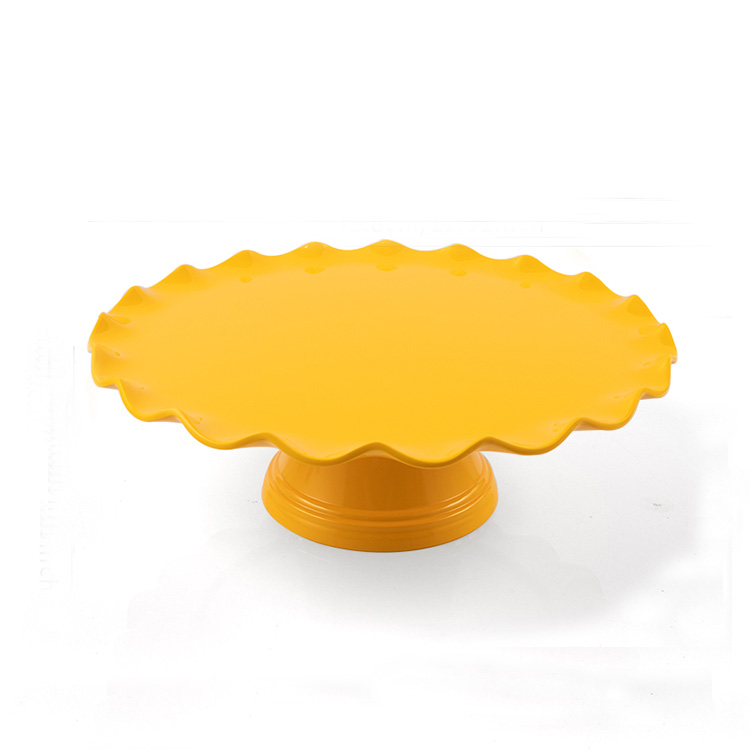 Afternoon Tea Customize Colors Wedding Party Used Decoration Red Melamine Cake Stand Holder