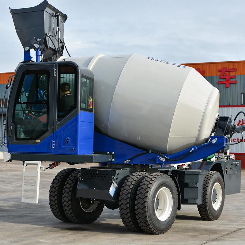 VTCM-4000自卸式混凝土搅拌机