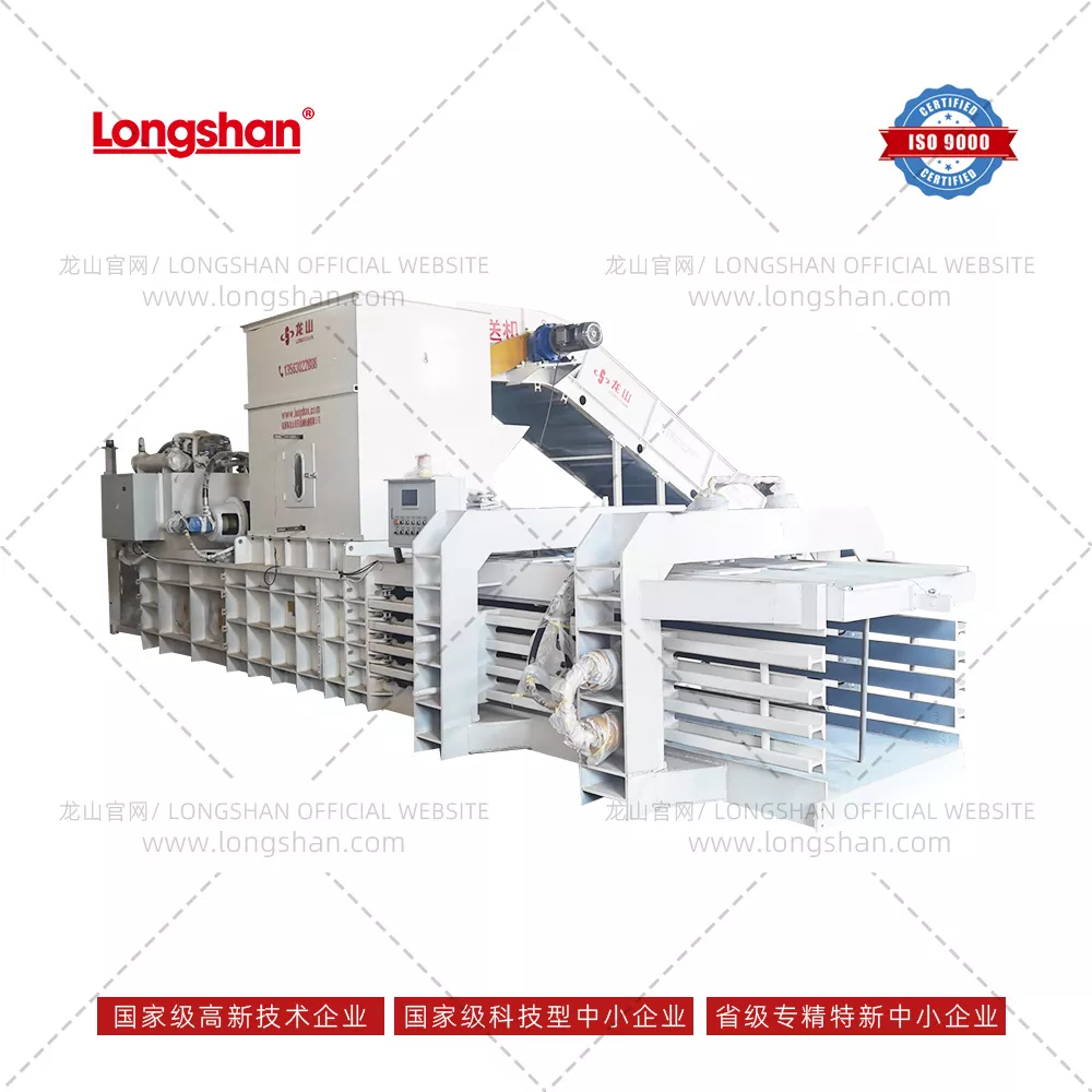 卧式液压打包机-自动穿丝