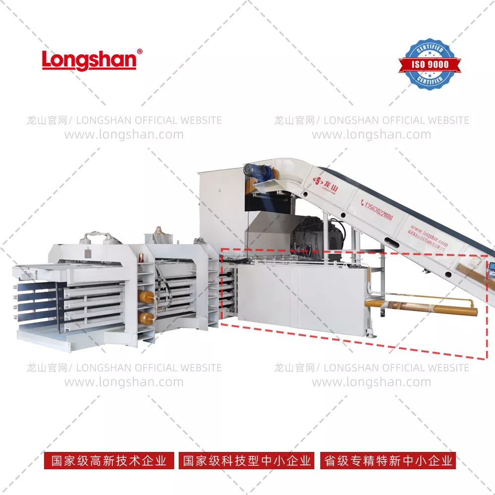 卧式液压打包机-自动穿丝