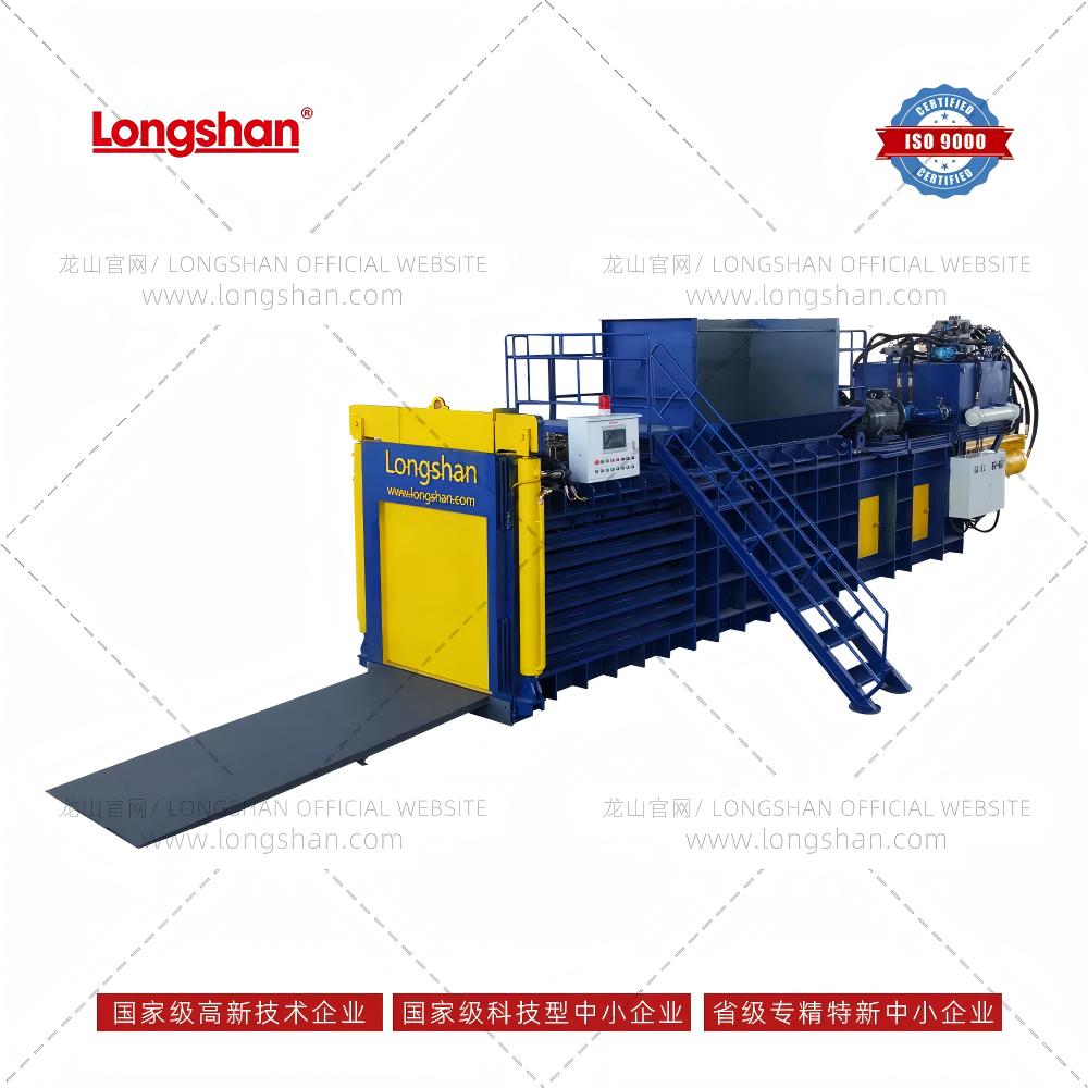 卧式液压打包机-堵门式