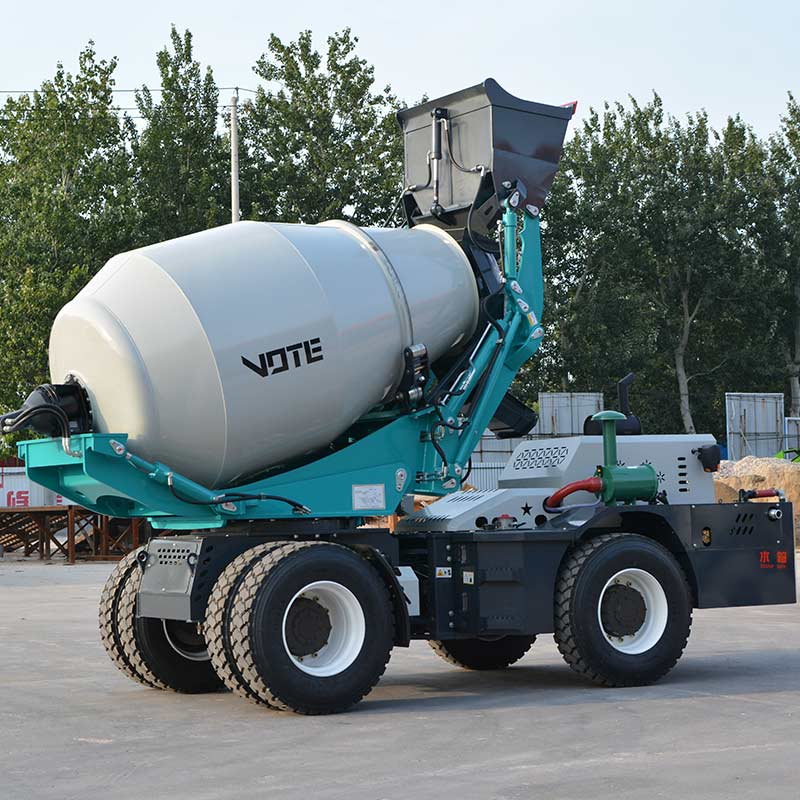 VTCM-3500自卸式混凝土搅拌机